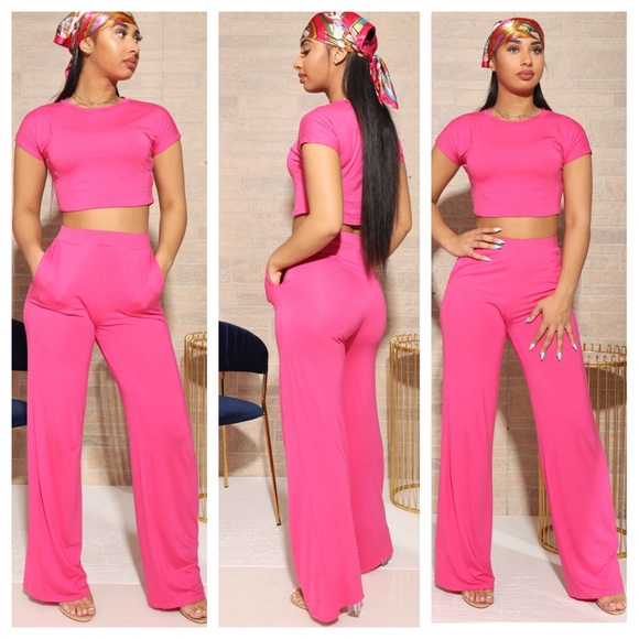 Lilac 2pc Pant Set - Picture 4 of 9